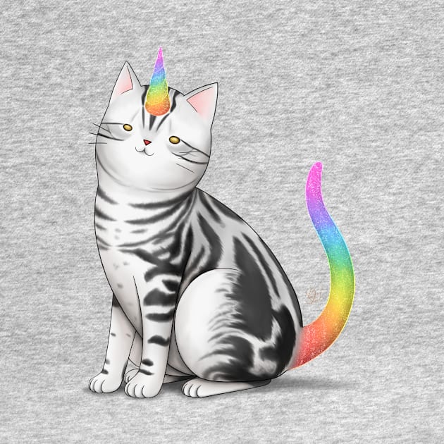 Unicorn Cat by BastetLand